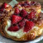 strawberry cream cheese danish - featured image