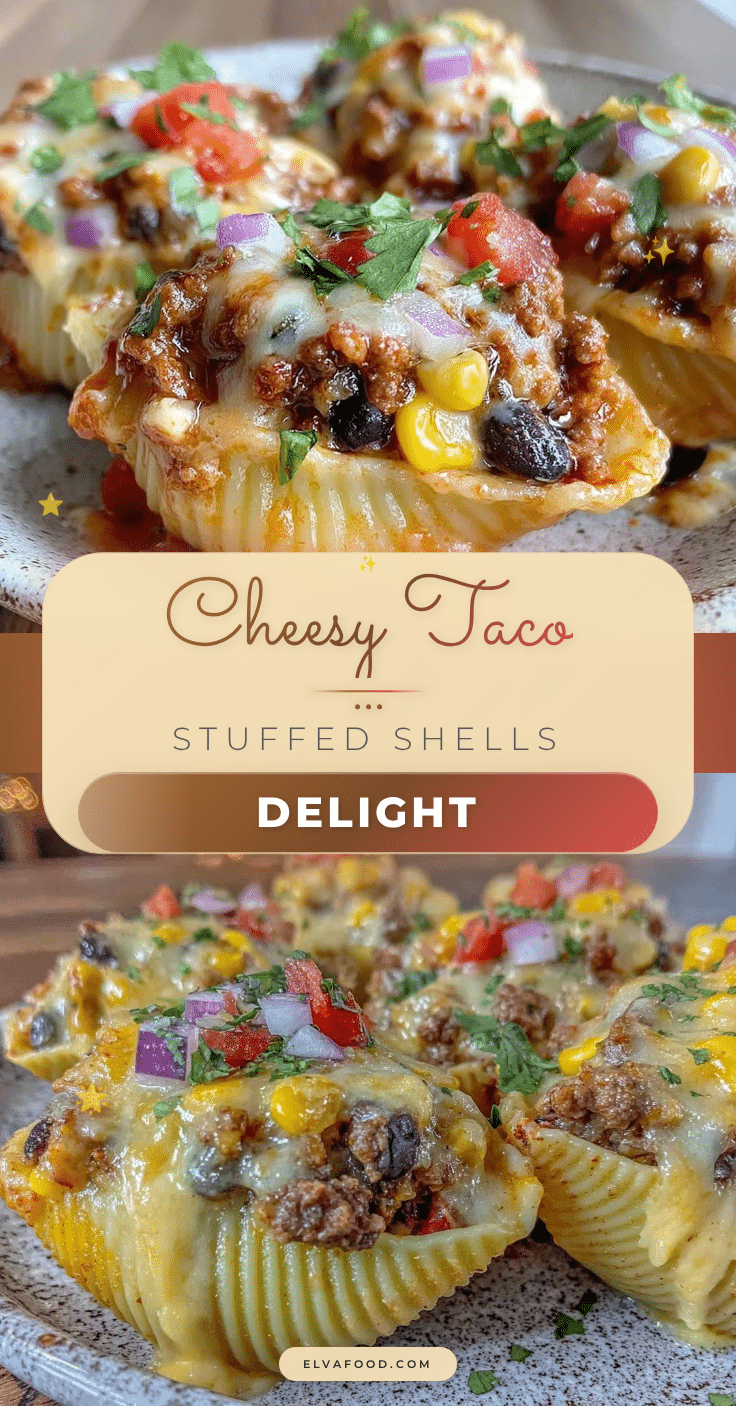 taco stuffed shells recipe