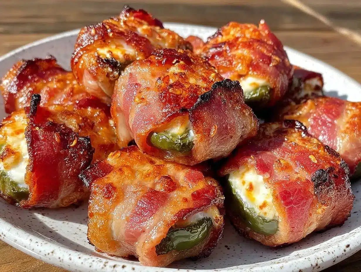 air fryer bacon jalapeño poppers preparation steps