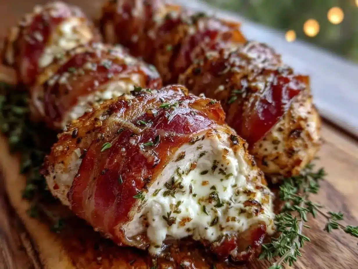 Baked Boursin Cheese Stuffed Chicken preparation steps