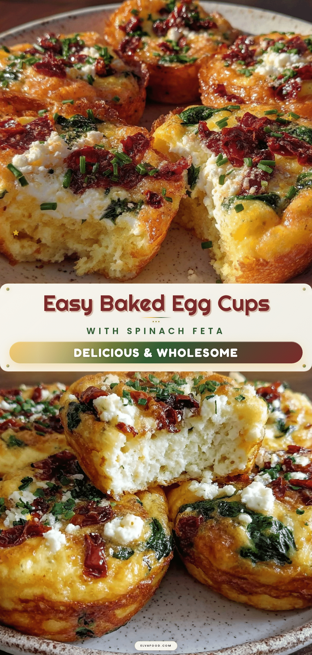 baked egg cups recipe