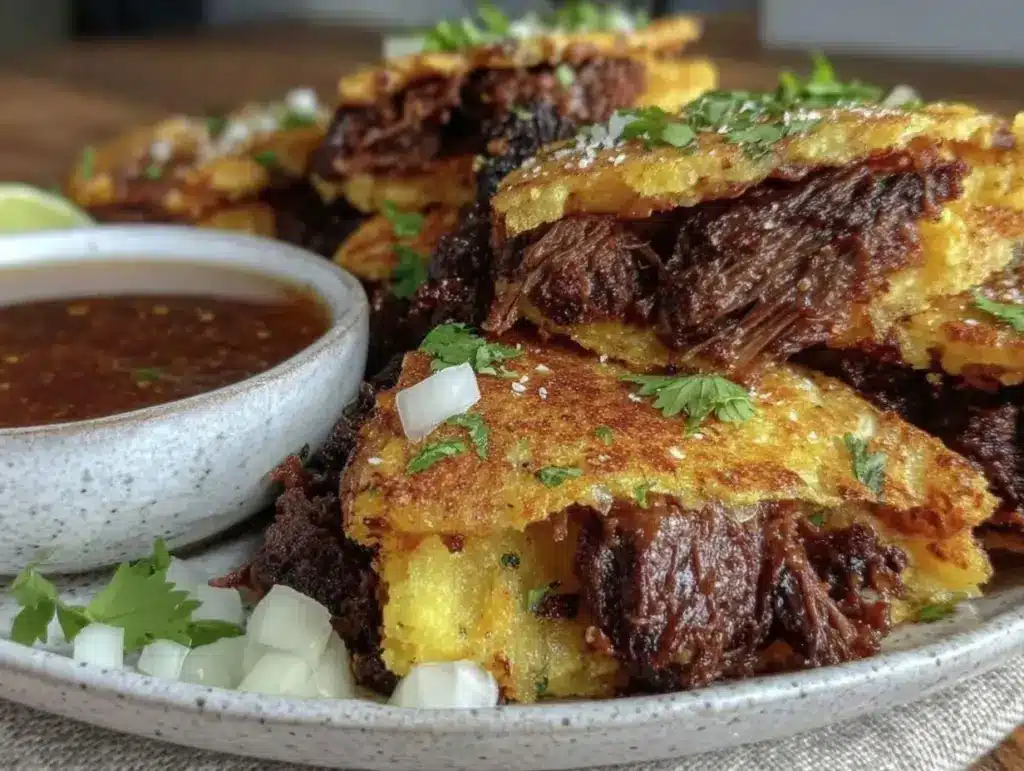 beef birria quesatacos - featured image