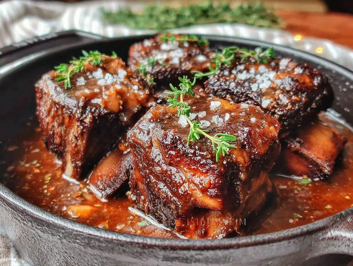 braised beef short ribs preparation steps