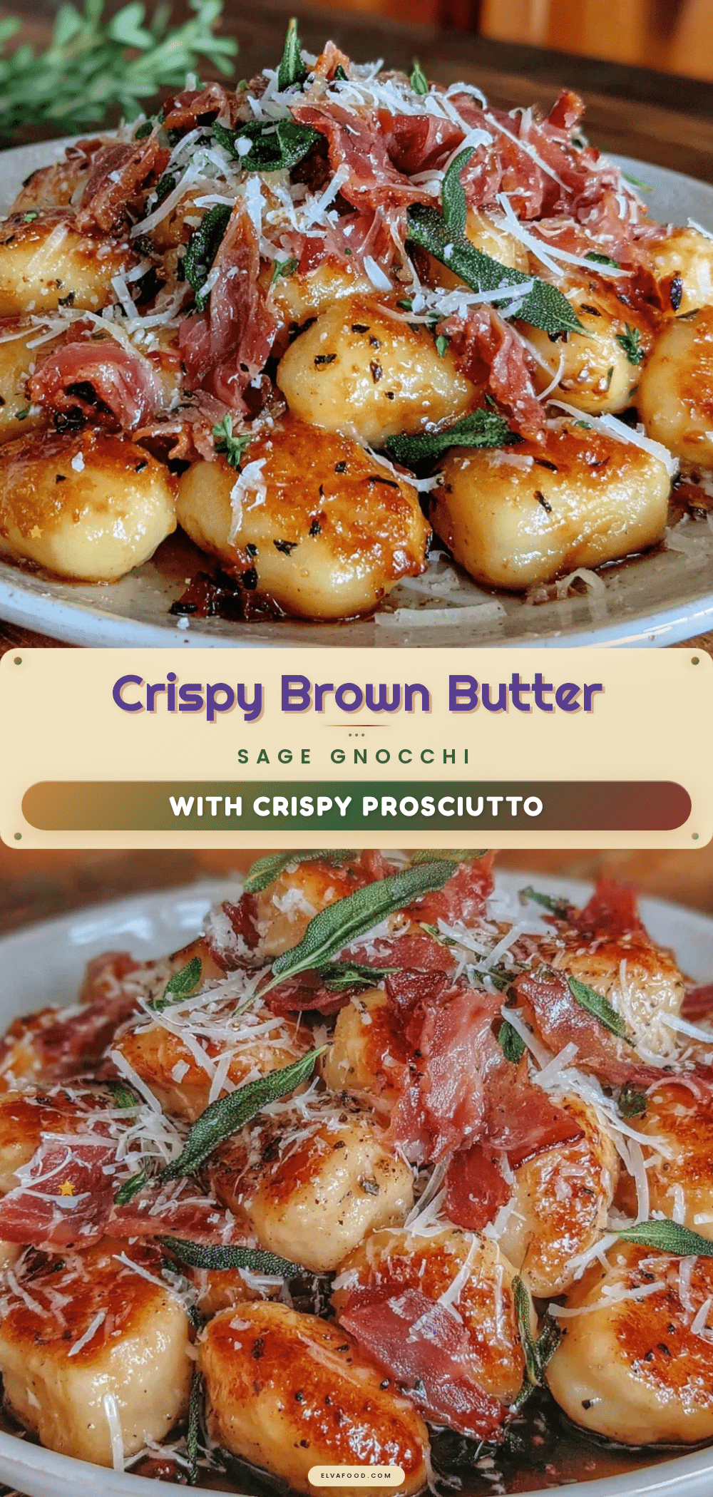 brown butter sage gnocchi recipe