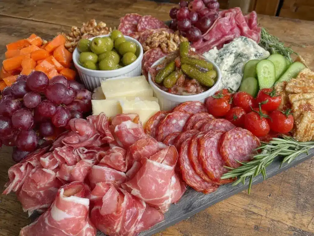 charcuterie grazing board - featured image
