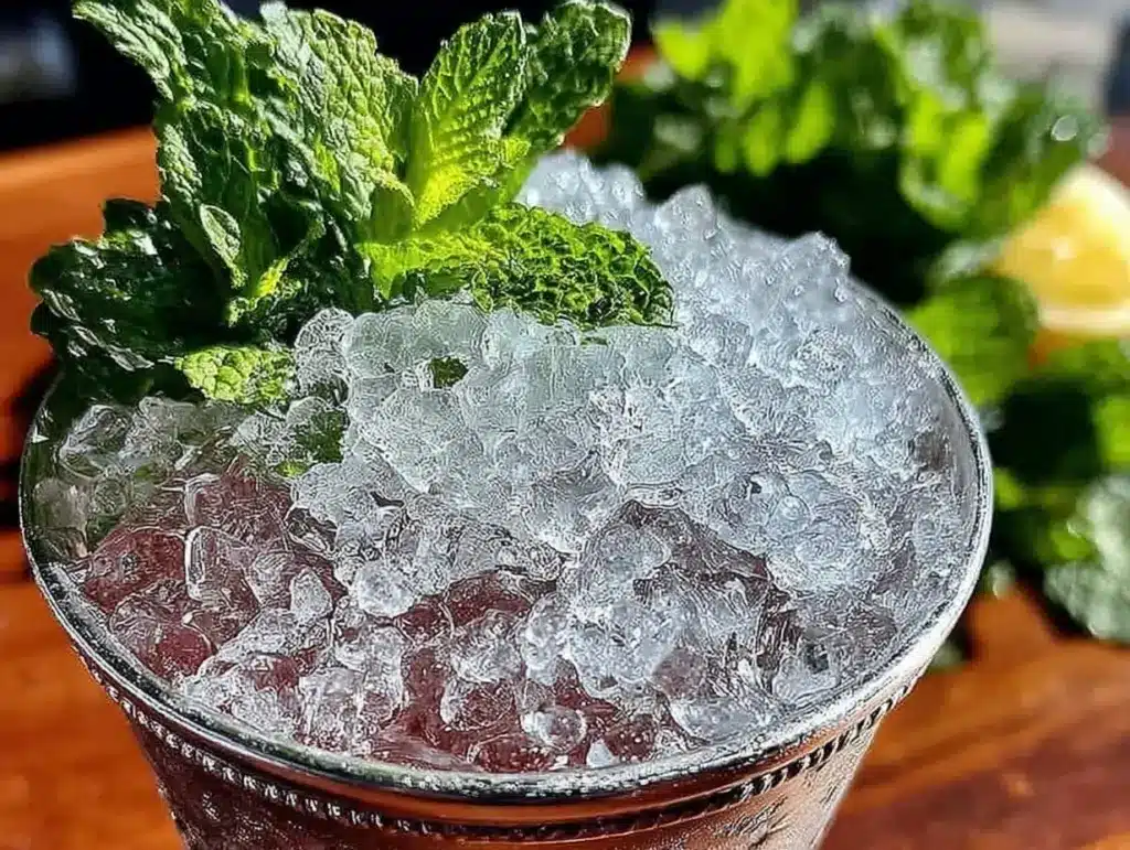 classic mint julep recipe - featured image