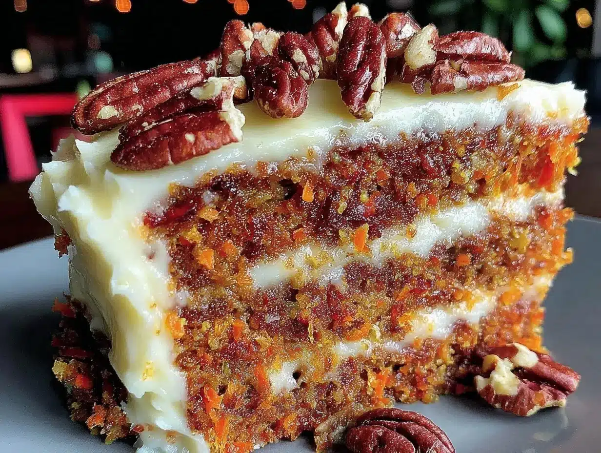 cozy carrot layer cake preparation steps