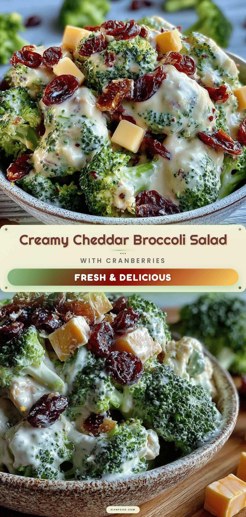 creamy broccoli salad recipe