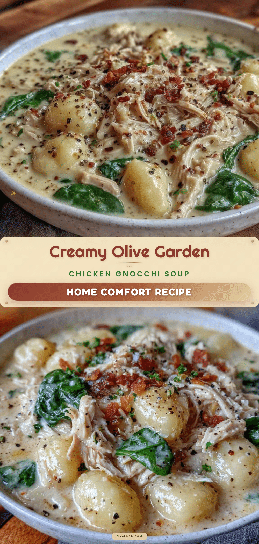 creamy chicken gnocchi soup recipe