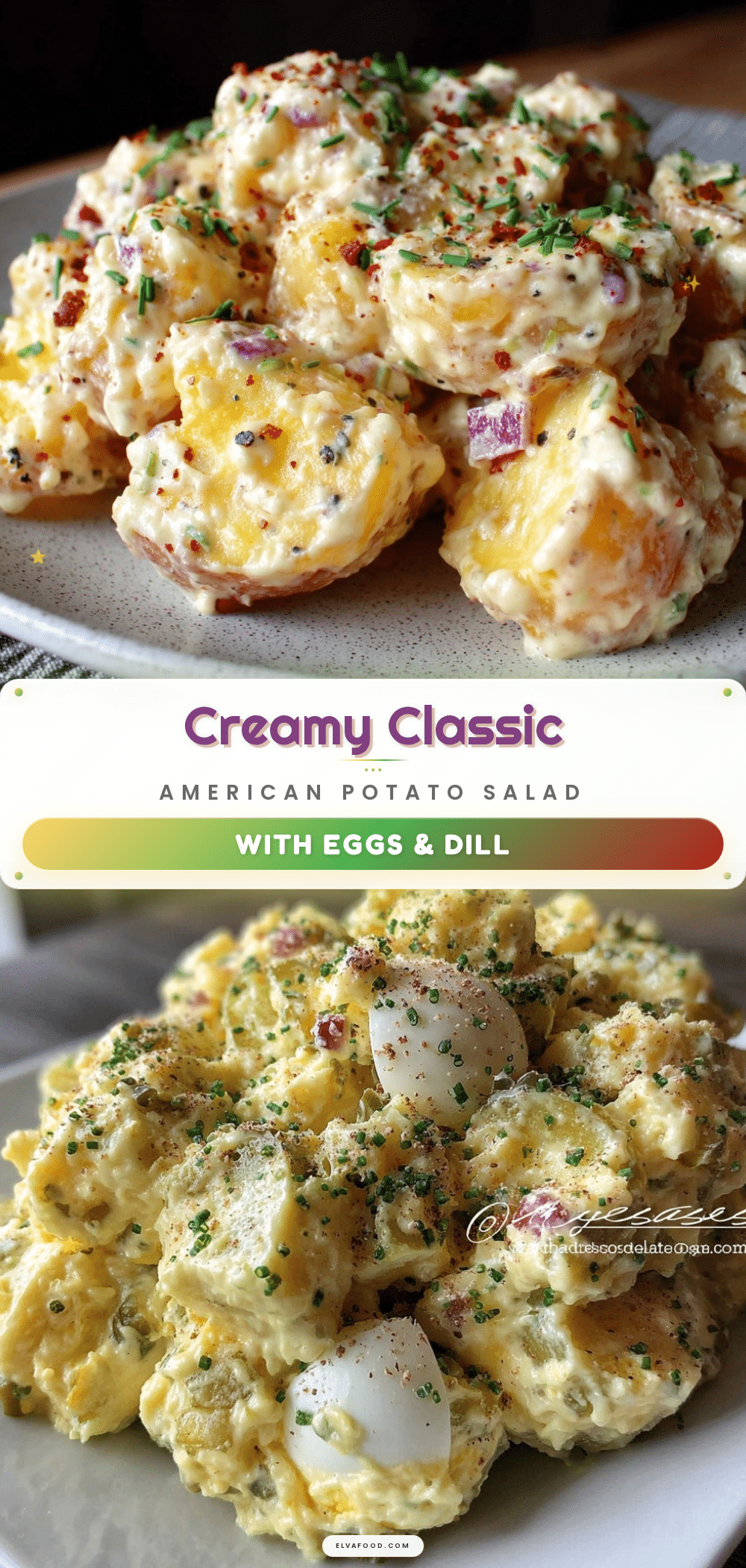 creamy classic american potato salad recipe
