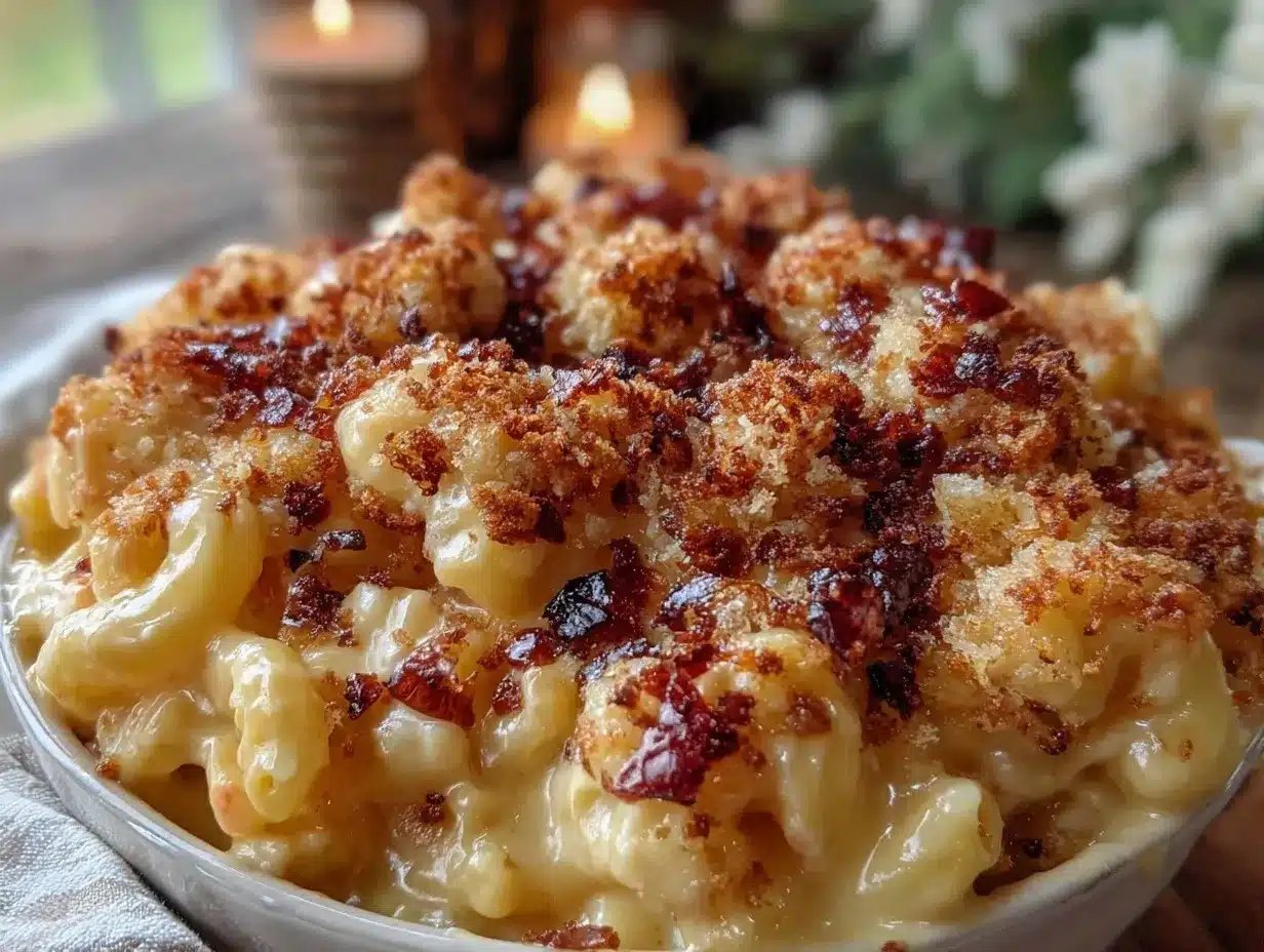 creamy crockpot mac and cheese preparation steps