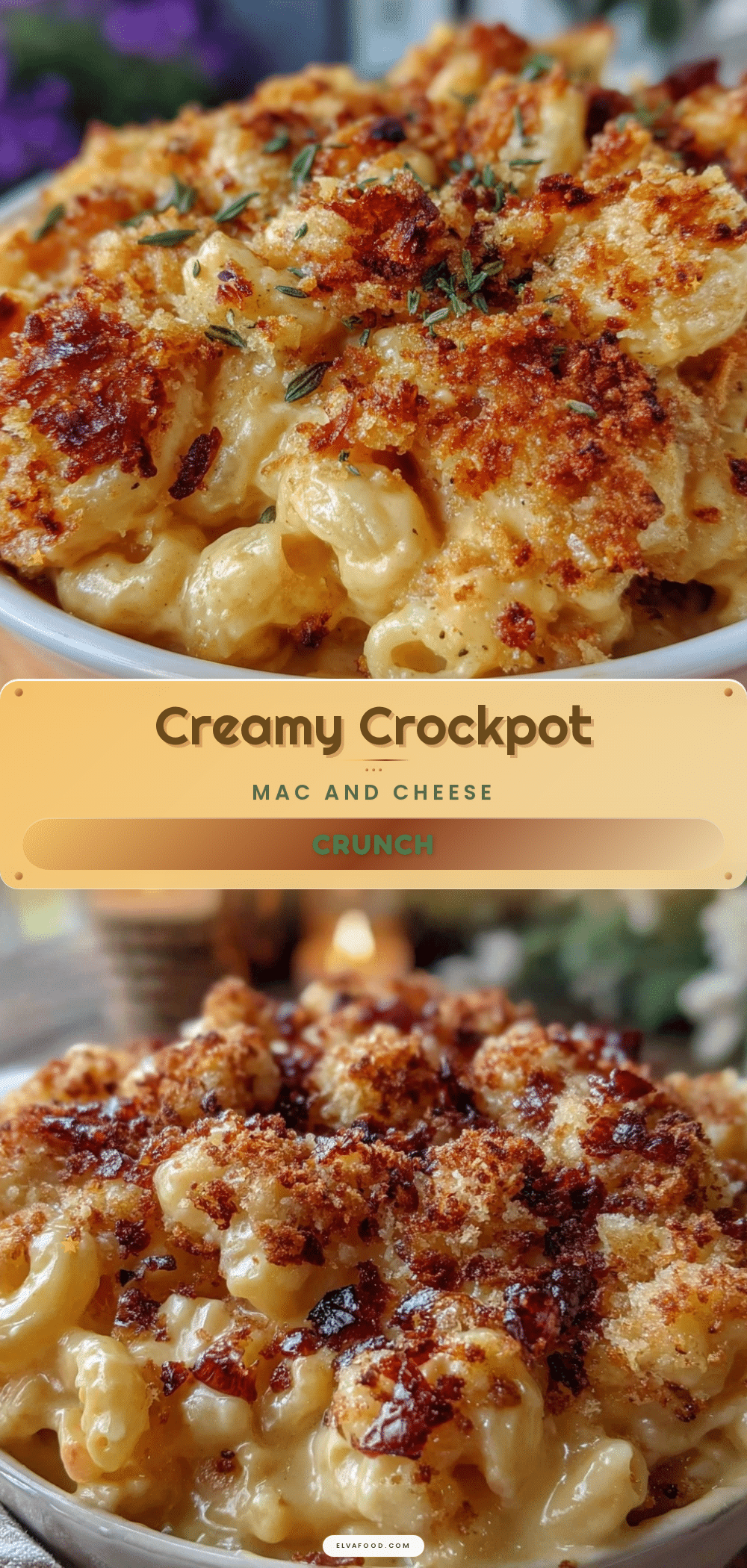 creamy crockpot mac and cheese recipe