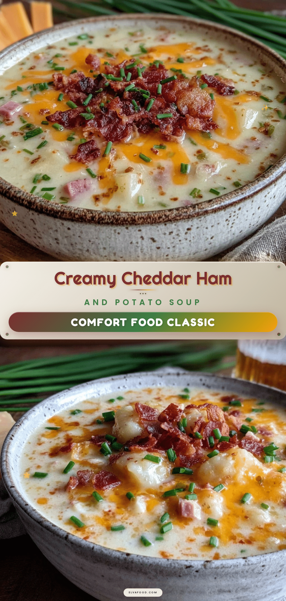 creamy ham and potato soup recipe