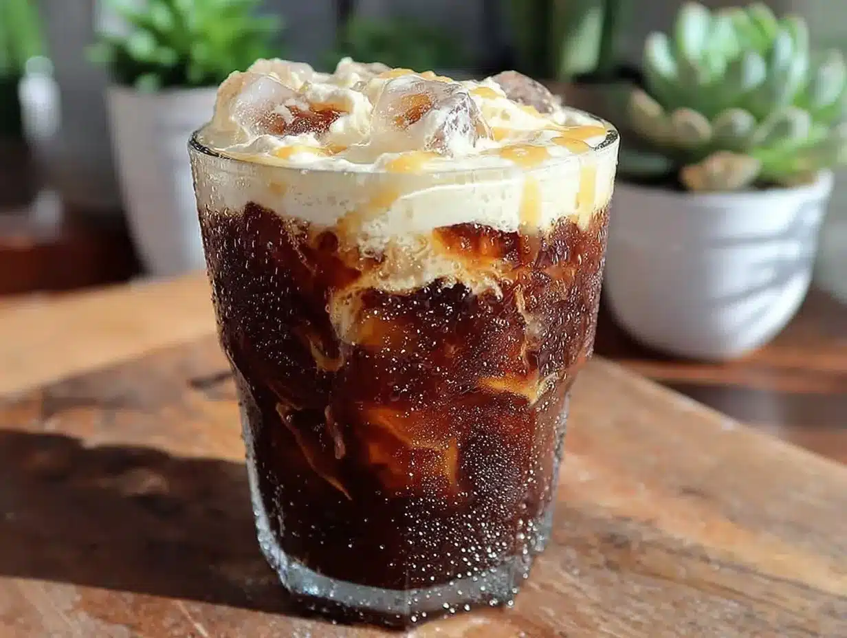 creamy iced protein coffee preparation steps