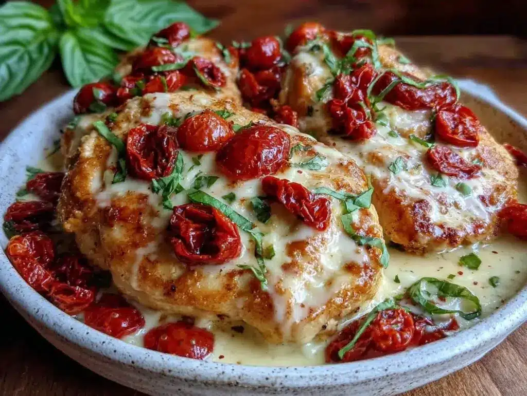 creamy marry me chicken - featured image