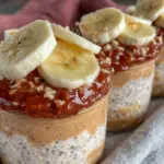 creamy overnight protein oats - featured image