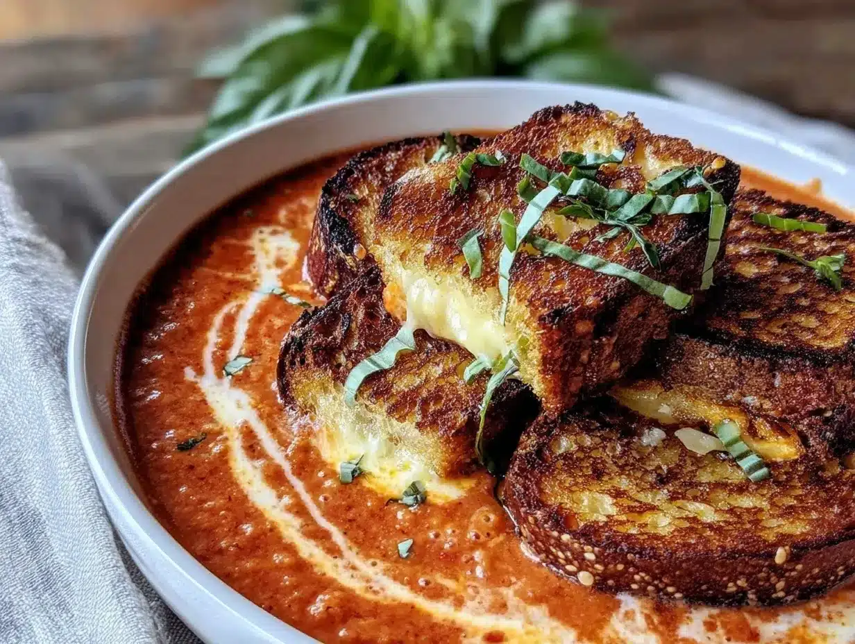 creamy tomato basil soup preparation steps