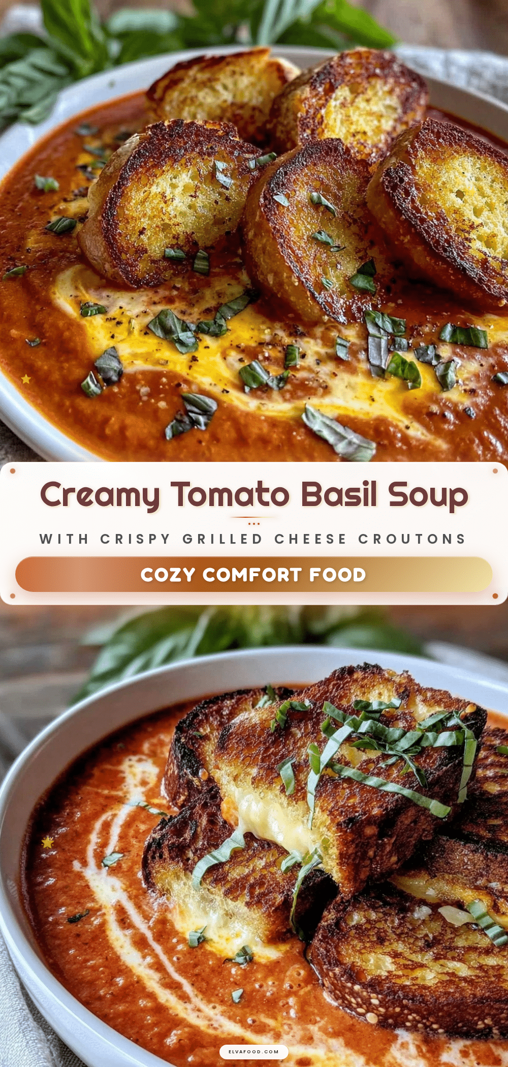 creamy tomato basil soup recipe