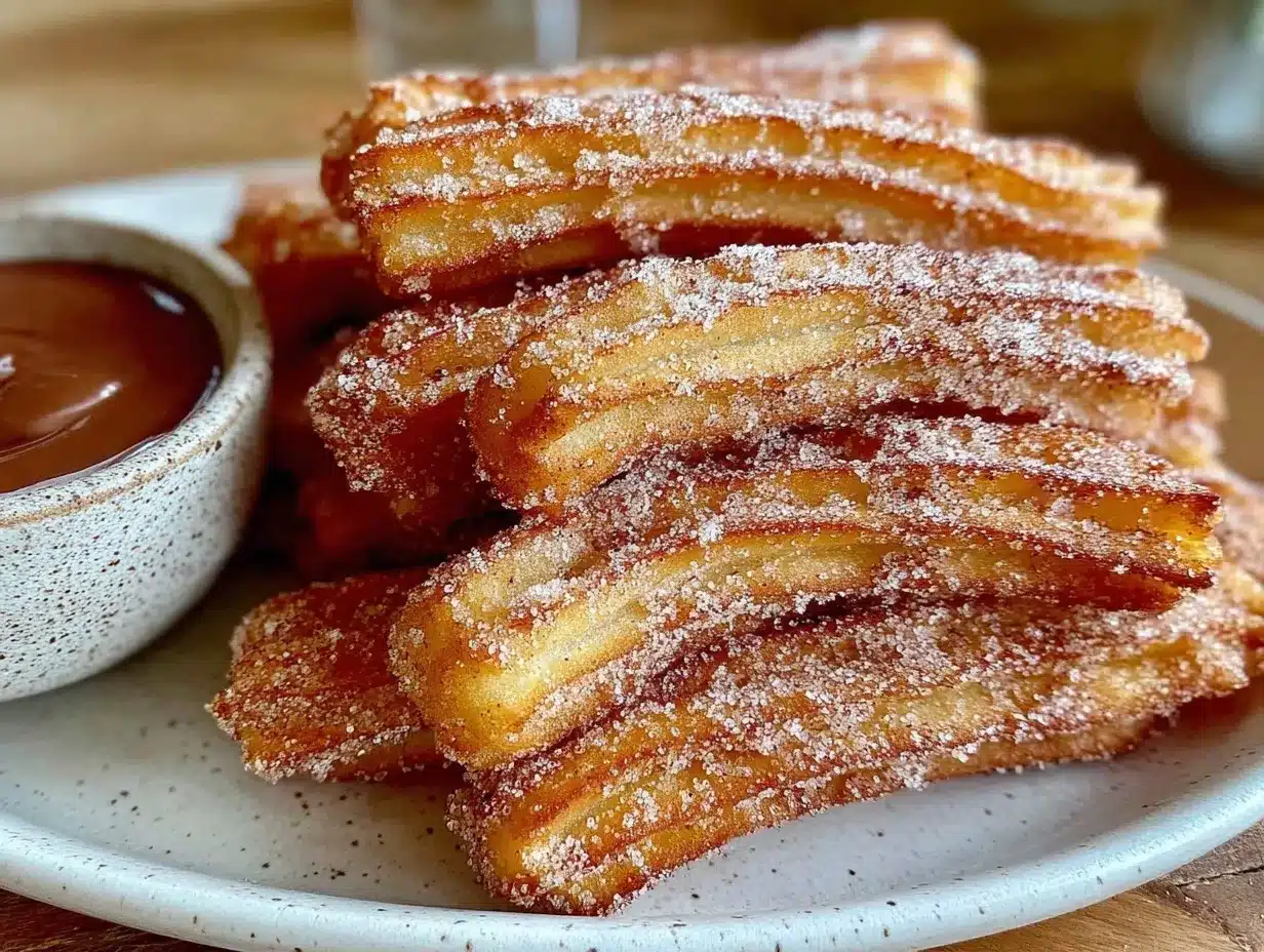 crispy air fryer churros recipe preparation steps