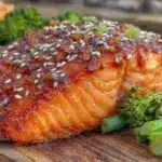 crispy air fryer salmon - featured image