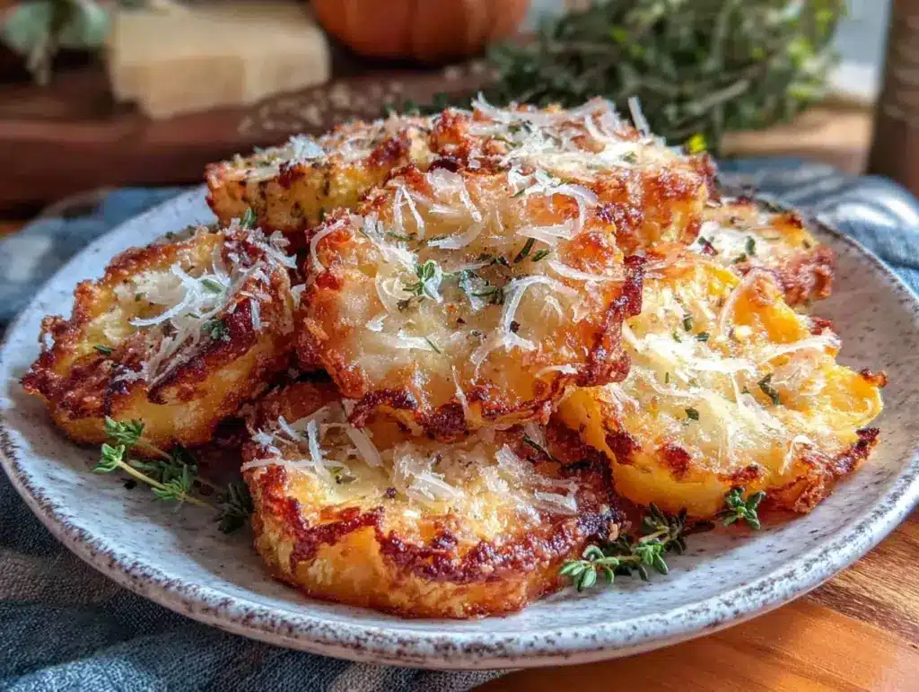 crispy air fryer summer squash - featured image