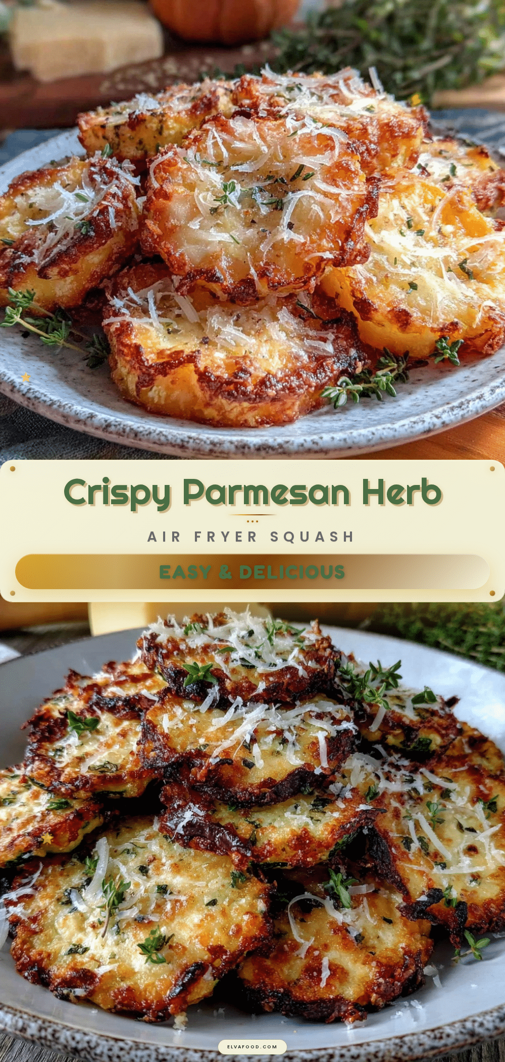 crispy air fryer summer squash recipe
