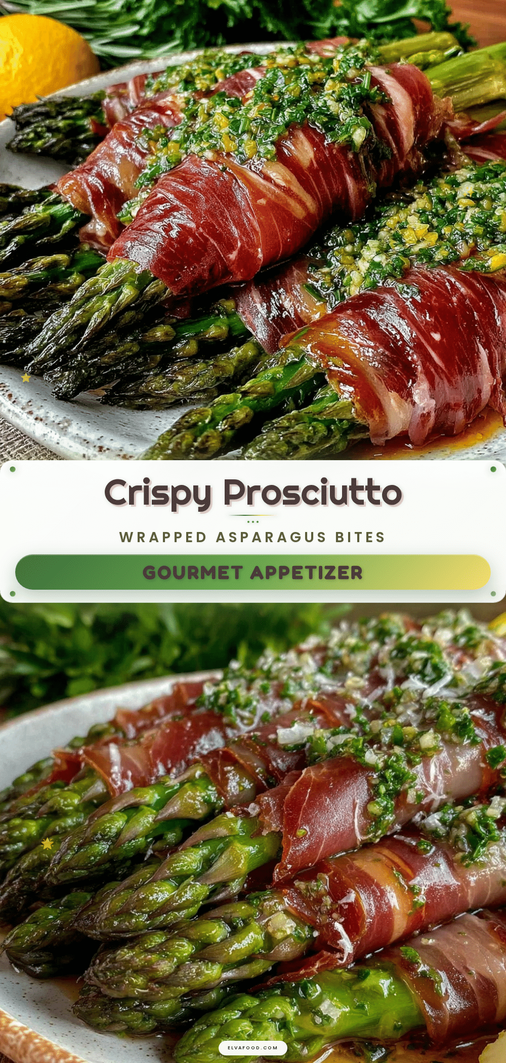 crispy asparagus wrapped in prosciutto recipe