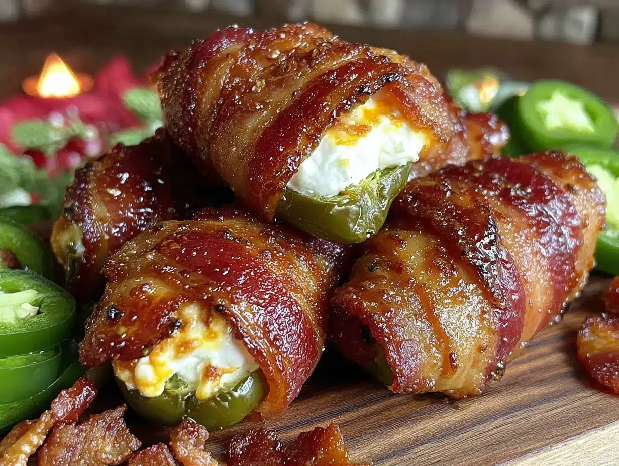 crispy bacon-wrapped jalapeño poppers preparation steps