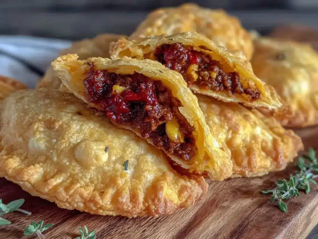 crispy homemade beef empanadas - featured image