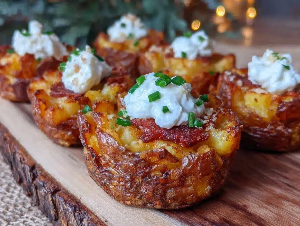 crispy loaded smashed potato bites preparation steps