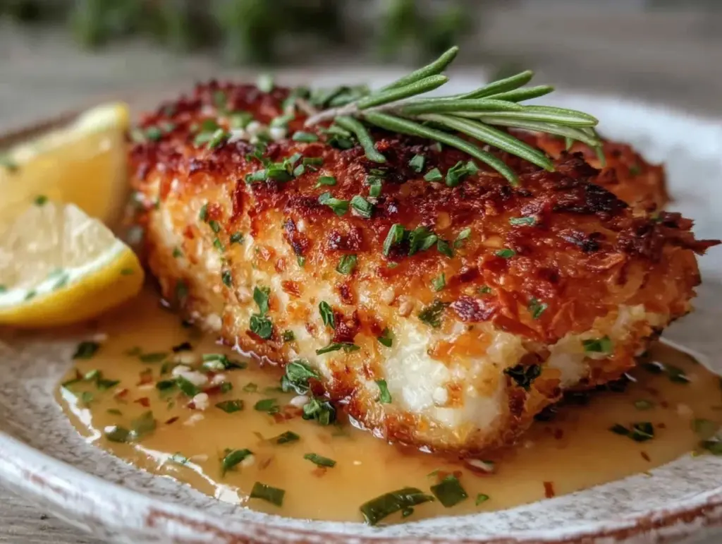 crispy panko-crusted tilapia - featured image