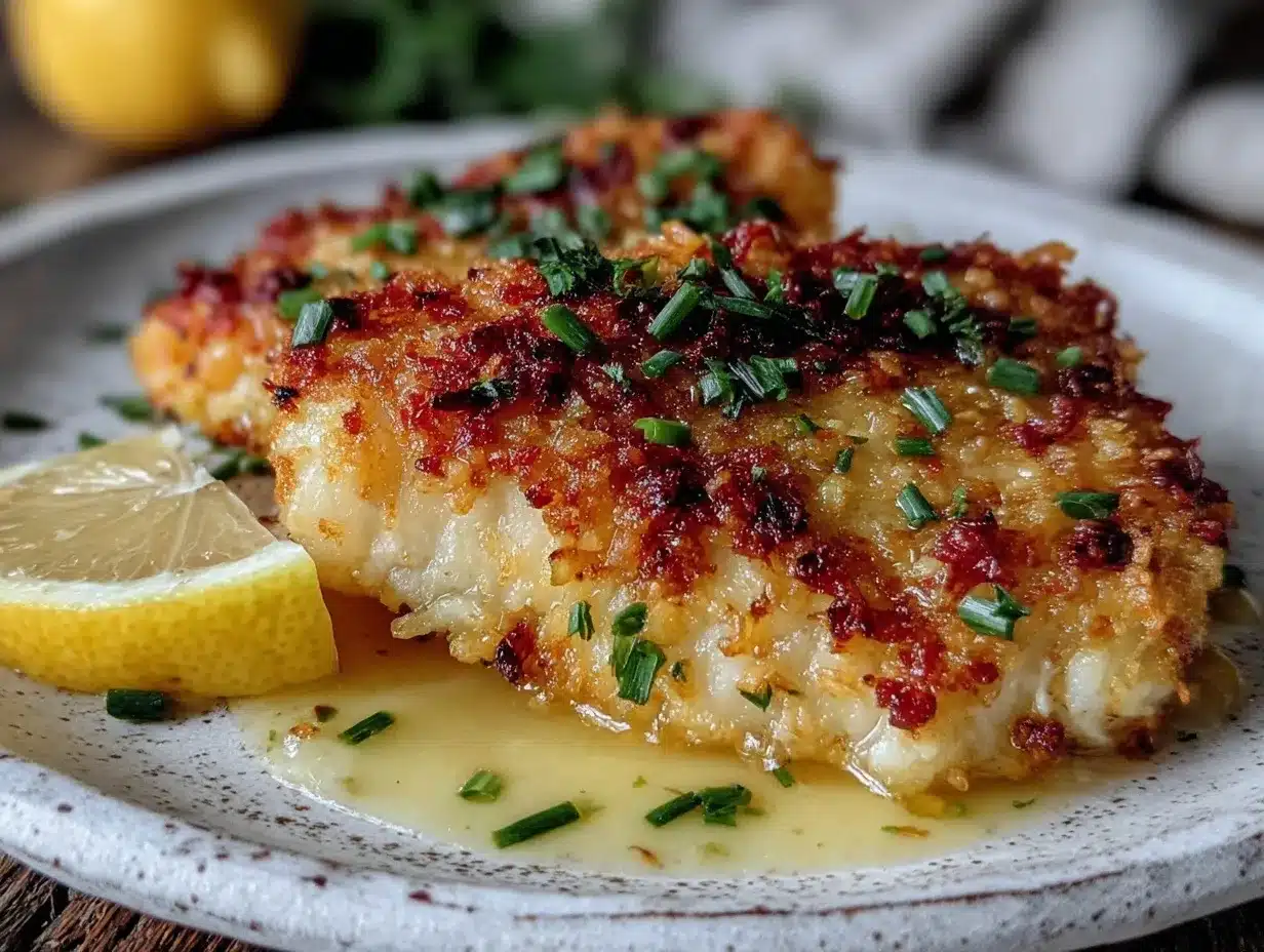 crispy panko-crusted tilapia preparation steps