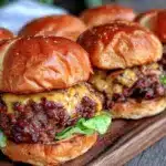 crispy sheet pan smash burgers - featured image