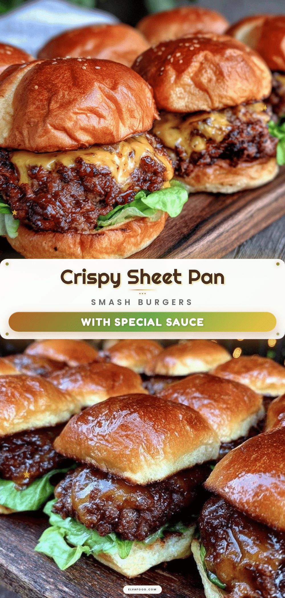 crispy sheet pan smash burgers recipe