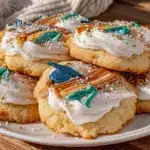 decorated graduation sugar cookies - featured image