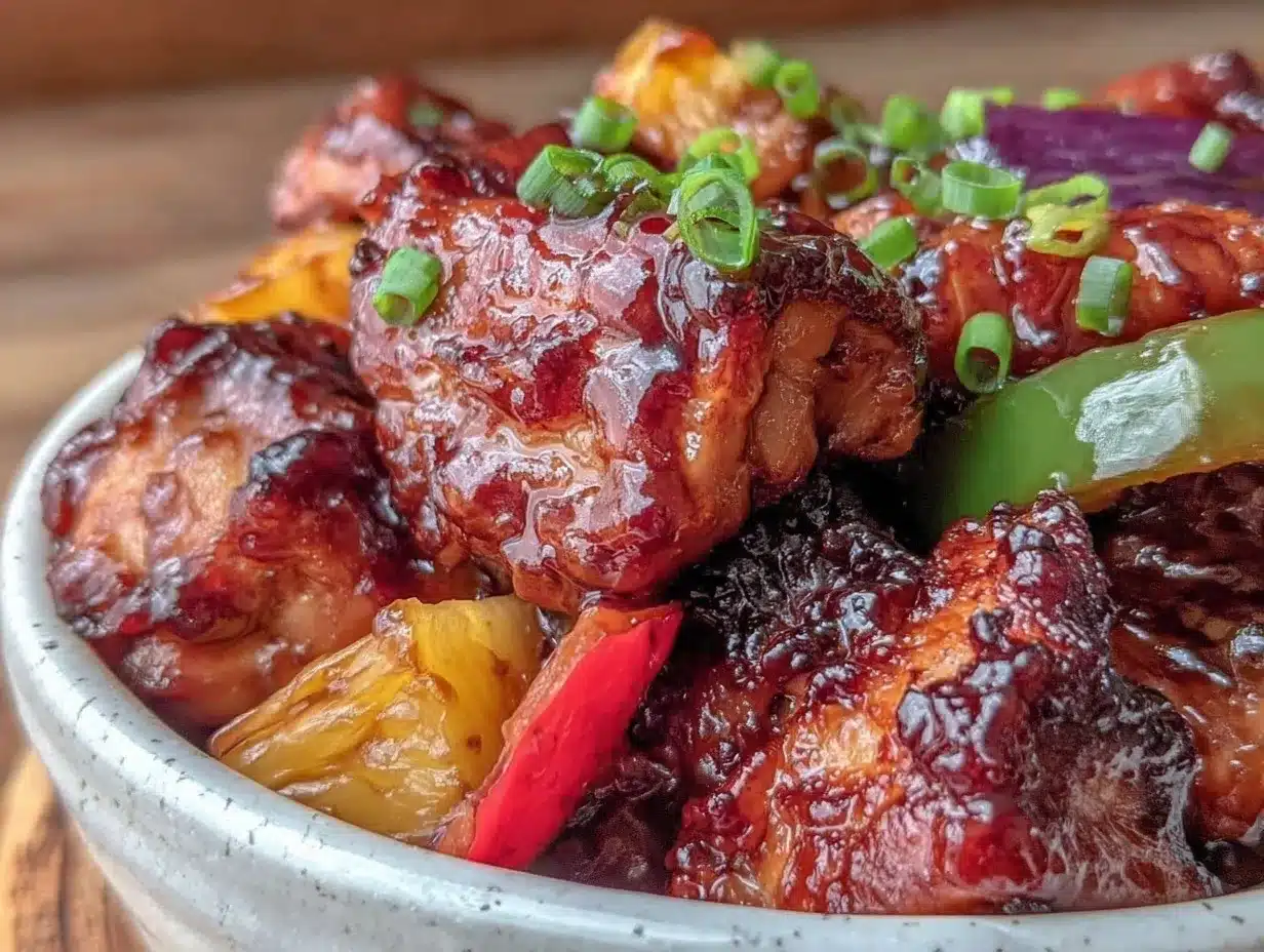 easy crockpot hawaiian teriyaki chicken preparation steps