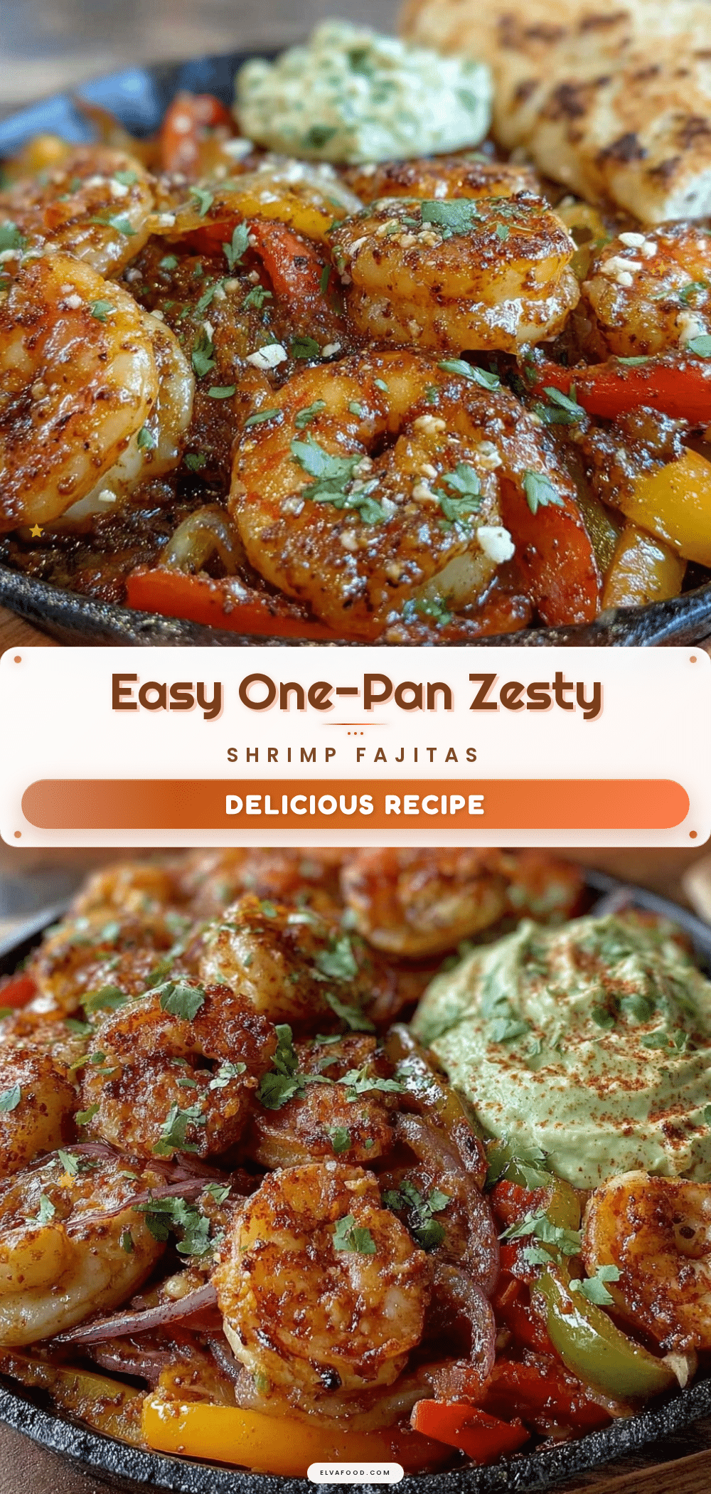 easy one-pan shrimp fajitas recipe