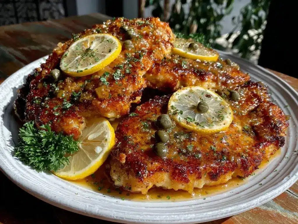Easy Zesty Chicken Piccata - featured image