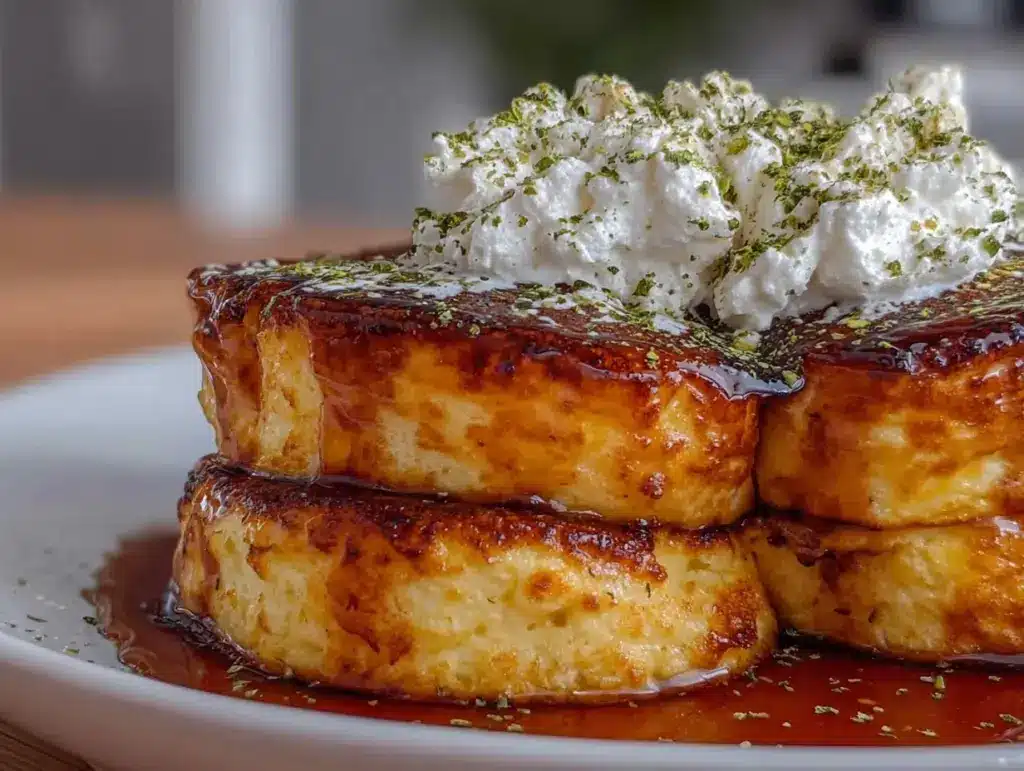 fluffy Japanese soufflé pancakes - featured image