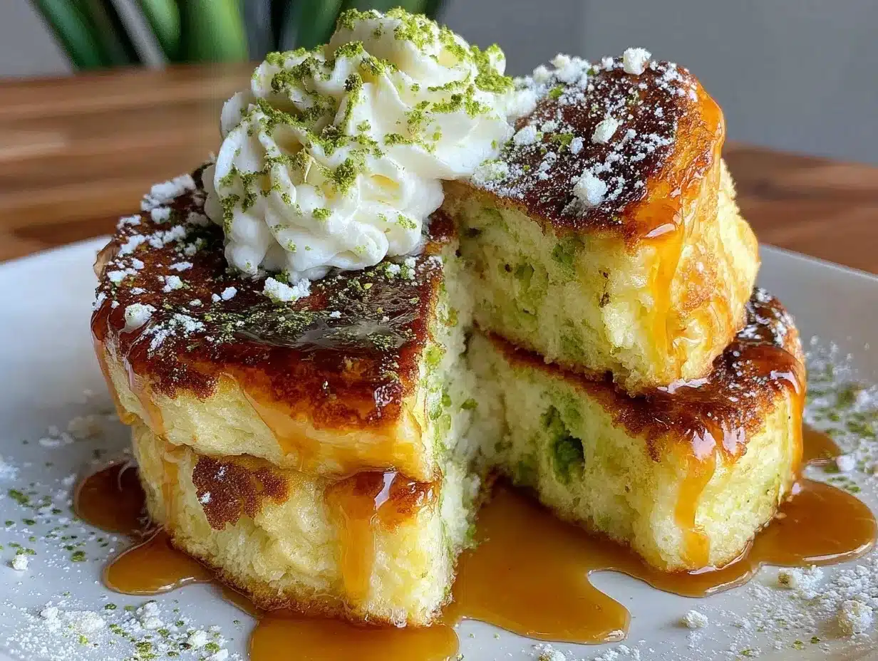 fluffy Japanese soufflé pancakes preparation steps