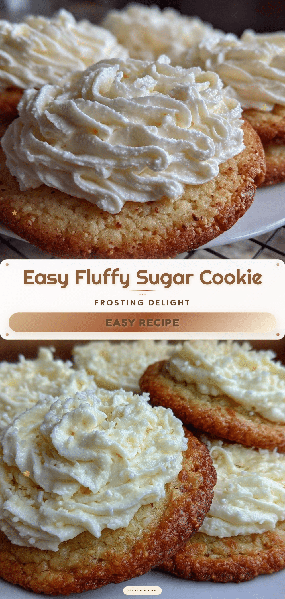 fluffy sugar cookie frosting without corn syrup recipe