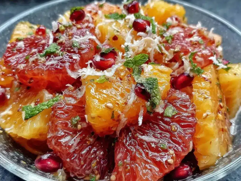 Fresh Prosecco Mimosa Fruit Salad - featured image