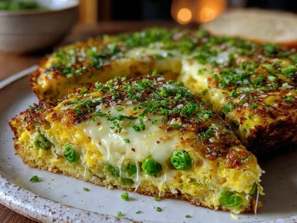 fresh spring frittata - featured image
