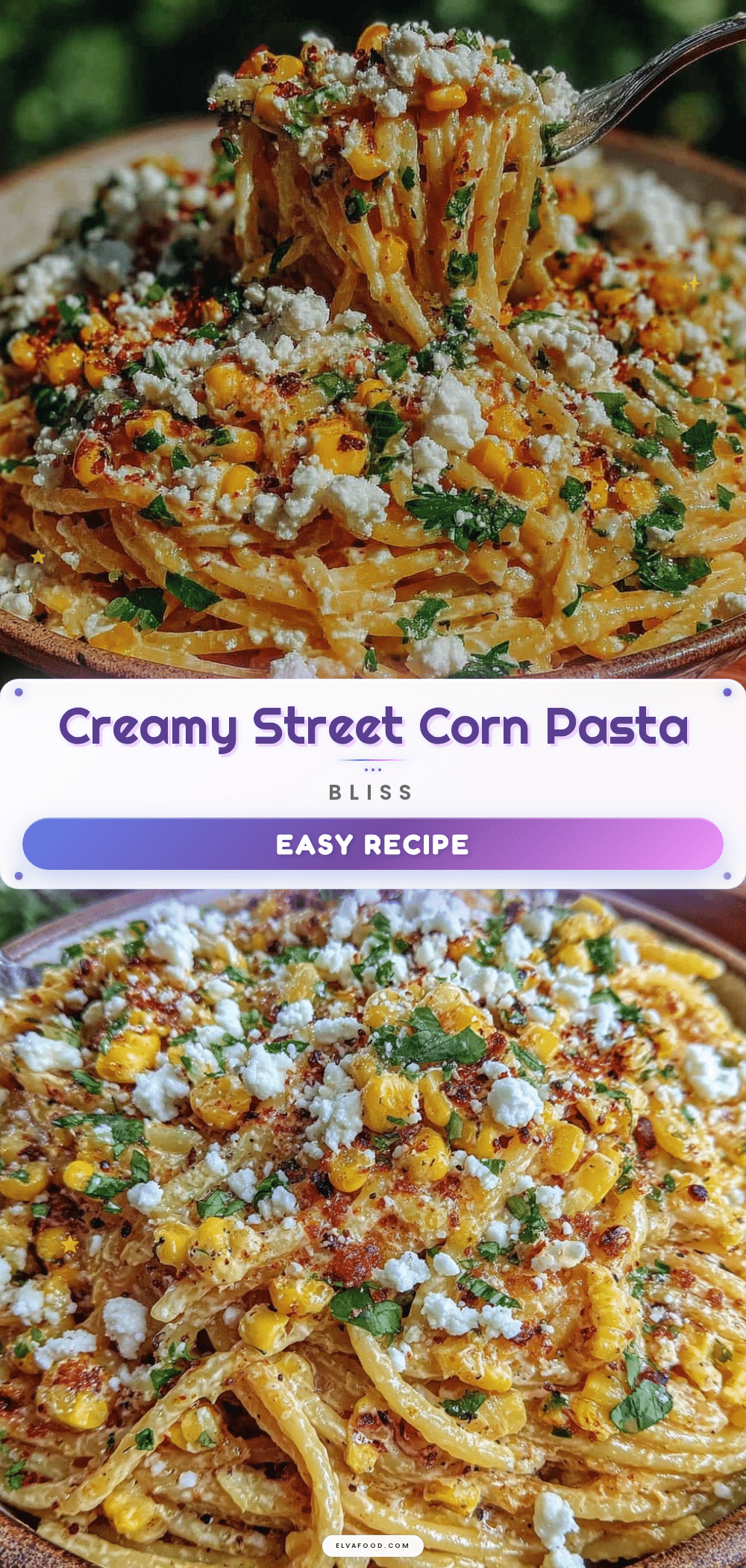 fresh street corn pasta salad recipe