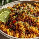 fresh taco pasta salad - featured image
