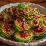 fresh viral cucumber salad - featured image