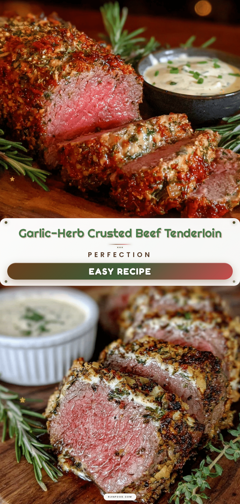 garlic-herb crusted beef tenderloin recipe