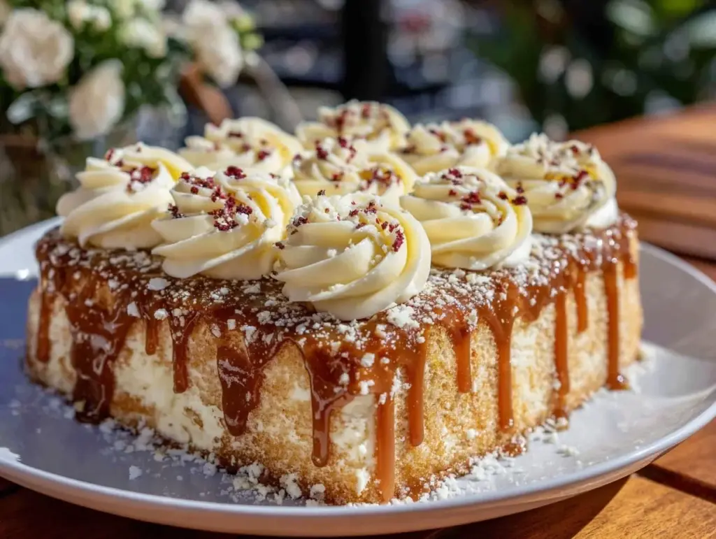 gold-drip sheet cake - featured image