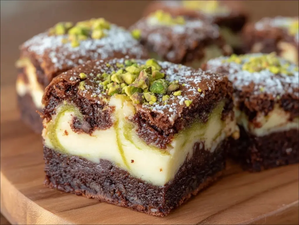 green velvet cheesecake brownies - featured image