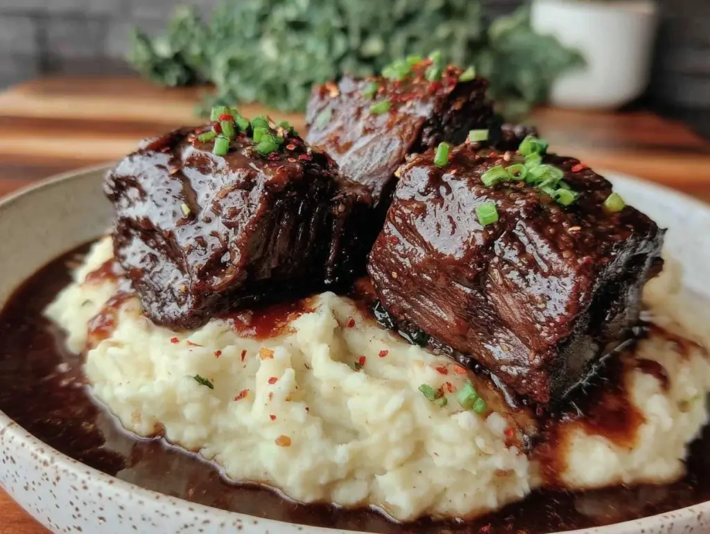 Guinness braised beef short ribs - featured image